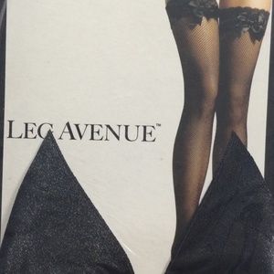 Lycra Fishnet Thigh Highs (Leg Avenue Lingerie)